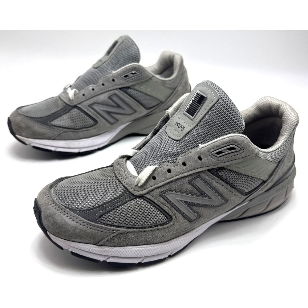 New Balance 990v5 Womens Size 12 B Made in USA Running Shoes W990GL5 Castlerock
